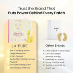 LA PURE 24k Gold Under Eye Mask - Image 6