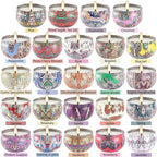 YOROXRG 24Pack Scented Candles, Soy Wax Jar Candles, Aromatherapy Candles - Image 2