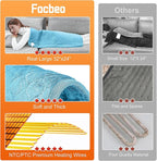 Extra Large Heating Pad for Back Pain 32"x24" King Size XL Electric Heating Pad - Image 4
