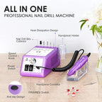 Subay Professional Finger Toe Nail Care Electric Nail Drill Machine Manicure - Image 2