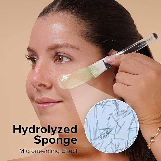 Ebanel Collagen Peptides Wash-Off Face Mask Set, 8 Pack Instant Skin Tightening - Image 5