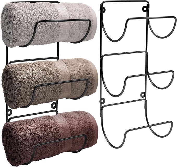 Sorbus Towel Holder for Bathroom Wall by Sorbus