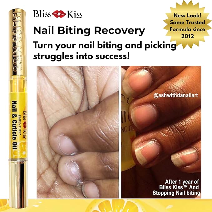 Bliss Kiss | 1 Crisp Fragrance | Nail Oil Cuticle Pen w/Vitamin E & Jojoba⏤Nail - Image 2