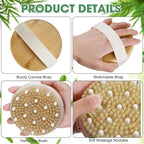 Gejoy 20 Pcs Dry Brushing Body Brush - Image 7