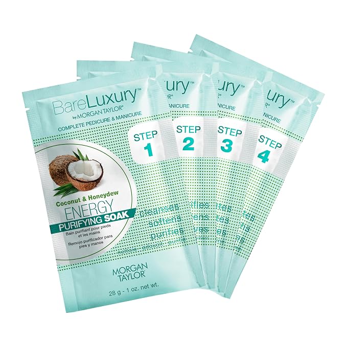 Morgan Taylor BareLuxury 4-Step Complete Pedicure & Manicure Packs - Image 2