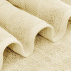 White Classic Luxury Soft Beige Bath Sheet Towels - Image 3