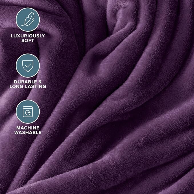 Bare Home Fleece Blanket - Image 6
