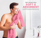 Towel and Linen Mart 100% Cotton 6 Pack Bath Towel Set, Quick Dry, Super - Image 5