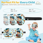 Kids Silk Sleep Mask – 100% Mulberry Silk Eye Cover, Kid Eye Mask - Image 5