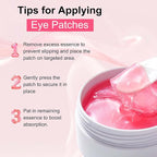 60 PCS Peptides Collagen Hydrogel Eye Patch | Gel Eye Patches - Image 7