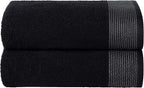 BELIZZI HOME Ultra Soft 2 Pack Oversized Bath Towel Set, 28x55 inches, 100% by Unknown