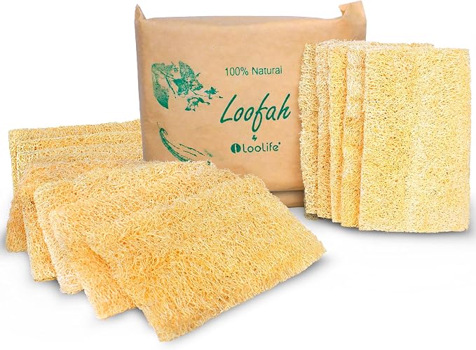 Natural Loofah Kitchen Sponge by LooLife