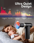 Massage Gun with Detachable Extension Handle - Image 6