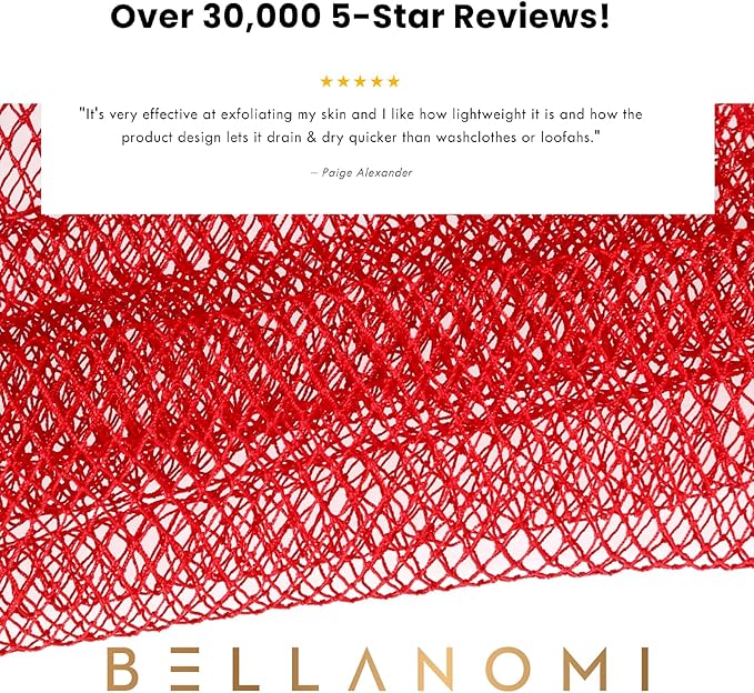 Bellanomi African Exfoliating Net Sponge, Ethically sourced from Nigeria - Image 3