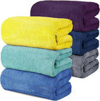 VitalCozy Set of 6 Large Bath Towels by VitalCozy