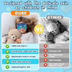 Kids Sleep Mask Eye Cover: 100% Real Natural Pure Silk Eye Mask - Image 5