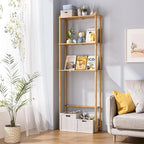 AmazerBath Over The Toilet Storage Bamboo, Bathroom Over Toilet Organizer Rack - Image 7