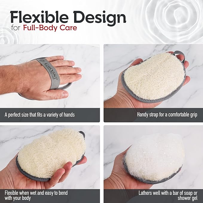 Almooni Natural Exfoliating Loofah - Image 3