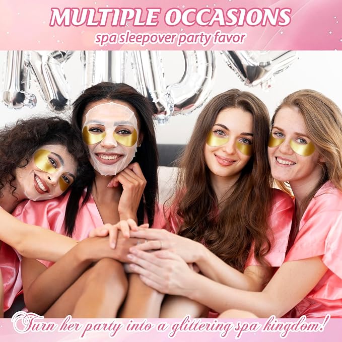 104PCS Sleepover Spa Party Supplies, Include Face Masks, Lip Balm, Hand Cream - Image 5