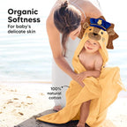 KeaBabies Organic Baby Towel - Image 4