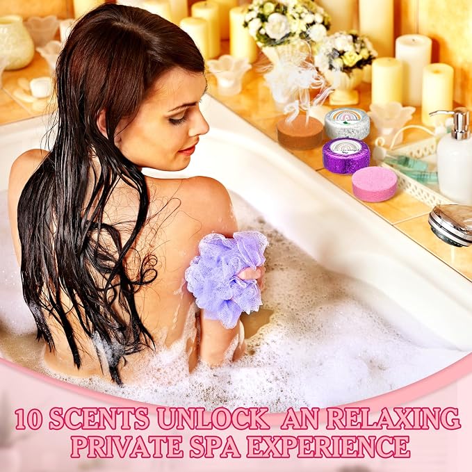 50 Pcs Valentine Spa Party Gifts Shower Aromatherapy Steamers Bulk - Image 7