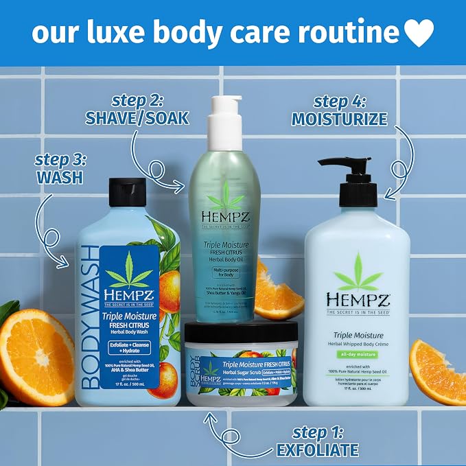 Hempz Triple Moisture Body Moisturizer, 17 Oz – Hydrating Lotion Rich - Image 7