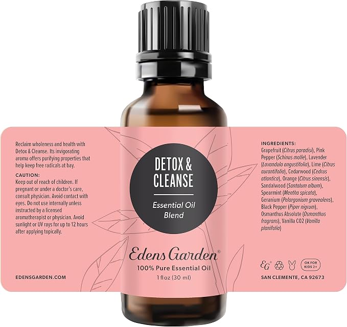 Edens Garden Detox & Cleanse Essential Oil Blend- 100% Pure Premium Grade - Image 9