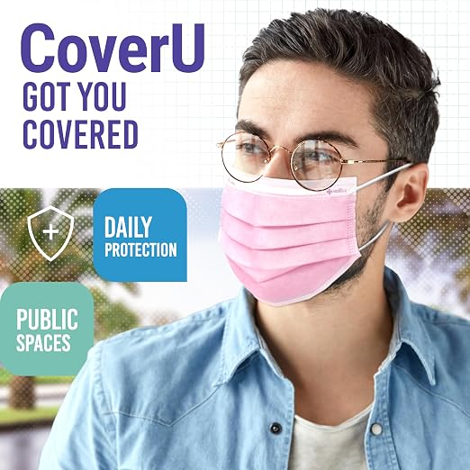 Medtecs Face Mask Disposable – Available in 50 & 2, 3-Ply Breathable, Soft Fit - Image 4
