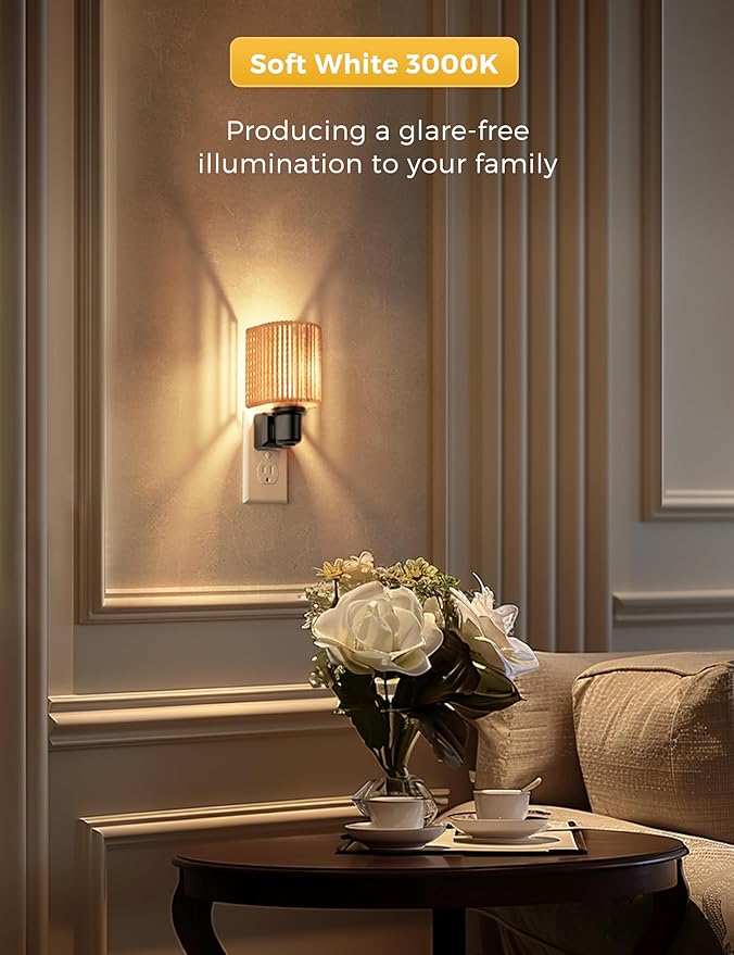 L LOHAS LED Night Lights Plug into Wall, Plug in Night Light, Bohemian - Image 7