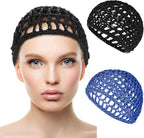 WLLHYF Wig Cap Thick Long Hair Caps Adjustable Net Mesh Braided Weaving Making - Image 2