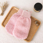 Exfoliating Gloves 2 Pack, Wave Texture Exfoliating Mitt - Image 5