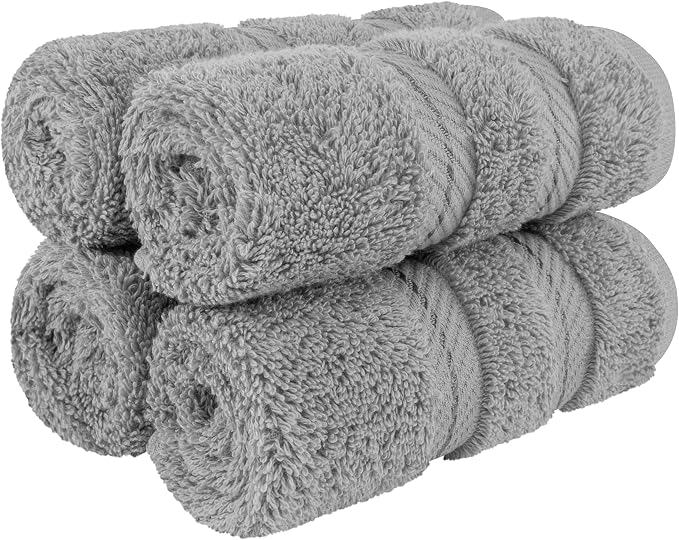 American Soft Linen Luxury Washcloths by AmericanSoftLinen