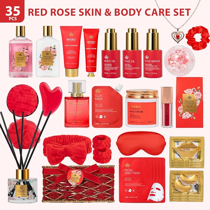 35 Pcs Mothers Day Gifts Baskets - Image 2
