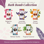 Saavy Naturals Bath Bombs – Relaxing Foaming Fizz Bubbles, Organic Bath Bombs - Image 7