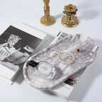 Koville Real Luxurious Marble Vanity Tray, Natural Stone Perfume Trays Jewelry - Image 5