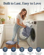 LANE LINEN 100% Cotton Towels Set - Image 8