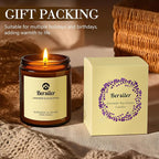 Aromatherapy Candles, Scented Candles, 7OZ Lavender Eucalyptus Candles Stress - Image 7