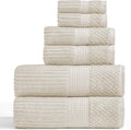 Springtree Home 100% Cotton Bath Towel Set | 6 Piece Set | Absorbent & by SpringtreeHome