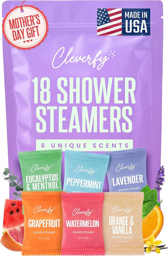 Cleverfy Shower Steamers Aromatherapy by Cleverfy