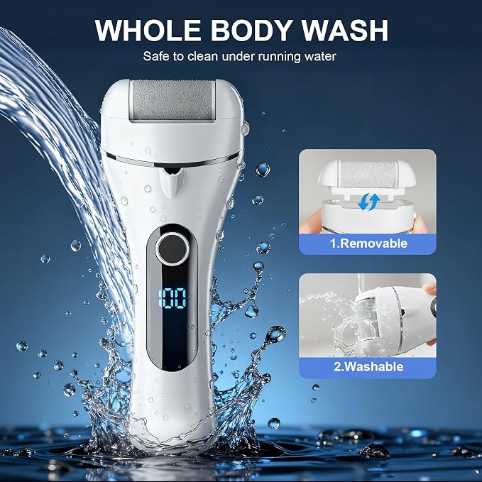 9.0 Upgrade Electric Foot Callus Remover CMTQVFL -【Removes 99.99% of Calluses - Image 7