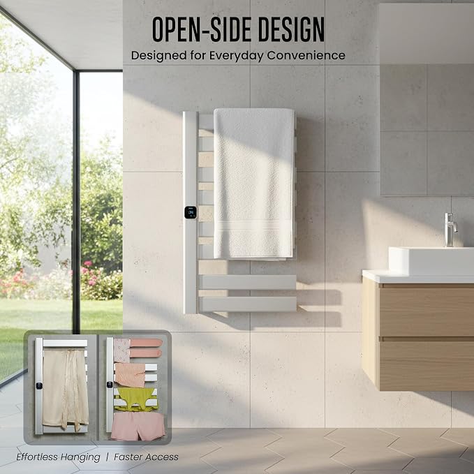 Towel Warmer, Heated Towel Rack - Image 2
