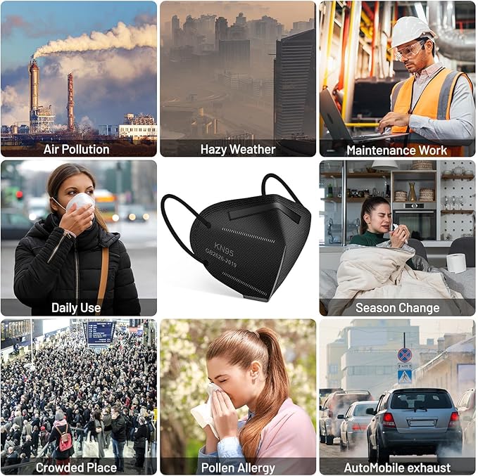 KN95 Face Mask, KN95 Mask, Cup Masks Breathable 5-Layer Filter Efficiency≥95% - Image 6