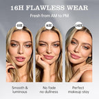 Setting Spray for Makeup, 16 Hr Long Lasting Fixing Spray Waterproof Transfer - Image 5