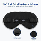 Cooling Eye Mask for Sleeping – Reusable Hot & Cold Gel Eye Mask - Image 3