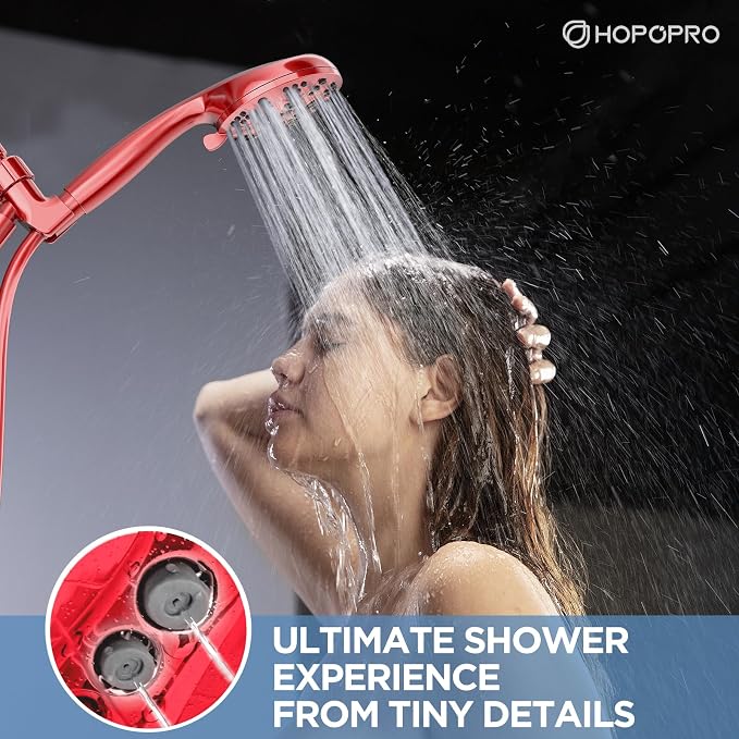 6-Mode High Pressure Handheld Shower Head Set, Consumer Reports Recommended - Image 4