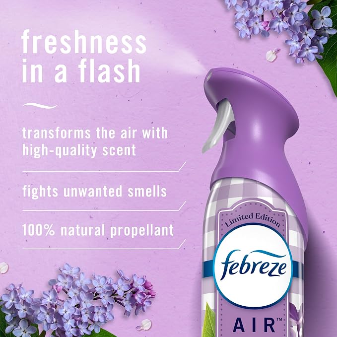 Febreze Air Mist Air Freshener Spray, Odor-Fighting Room Spray, Air Fresheners - Image 2