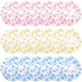 18Pcs Plastic Shower Caps for Women Waterproof Bath Caps Bathing Hair Cap by ZGQHZR