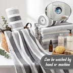 SmoothNovelty 16 Pack Microfiber Bath Towels Bulk 27'' x 60'' Oversized Size - Image 6