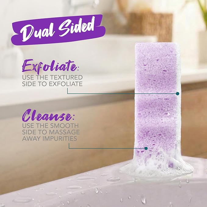 Spongeables Body Wash in a 20+ Wash Sponge, Acai Berry - Image 5