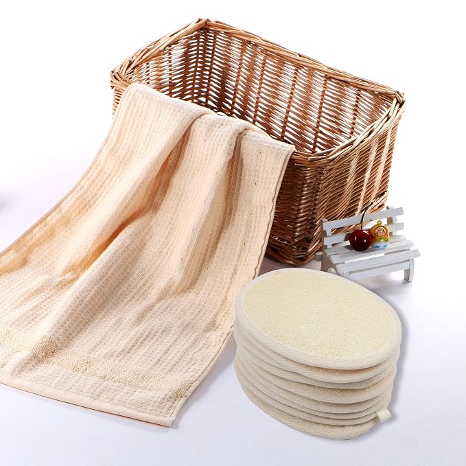 10-Pack Exfoliating Loofah Sponge Pads - Image 5